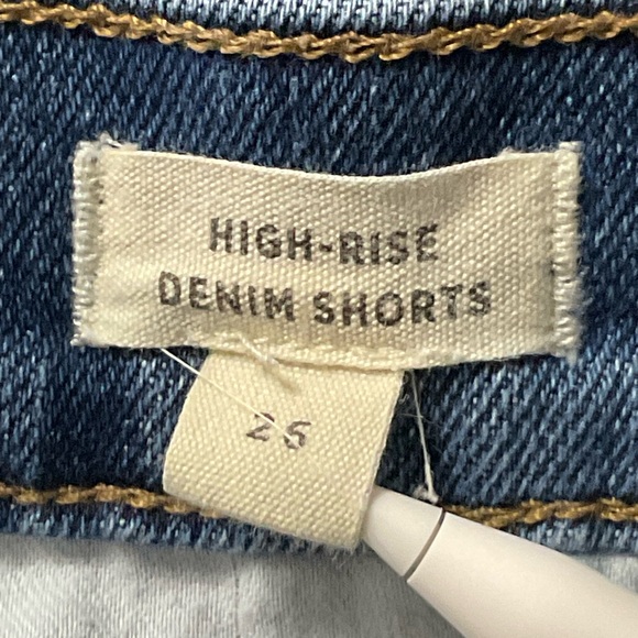 Madewell High Rise Denim Shorts - Picture 4 of 5